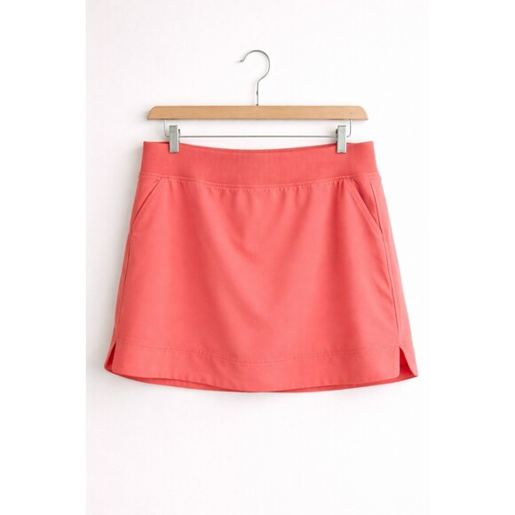 32 Degrees Pants - 32° Degrees Cool XL Coral Athletic Skort Built In Shorts Tennis Golf Athleisure